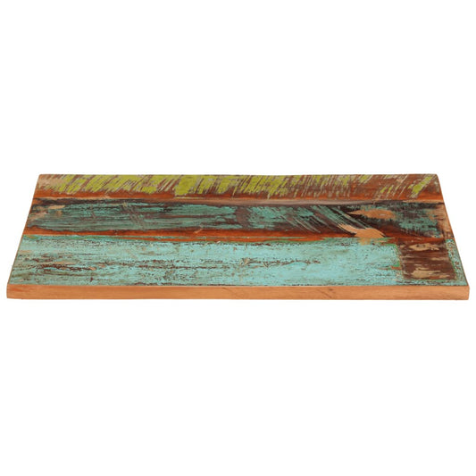 Tischplatte Rechteckig 60x80 cm 25-27 mm Altholz Massiv