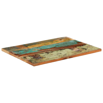 Tischplatte Rechteckig 60x80 cm 25-27 mm Altholz Massiv