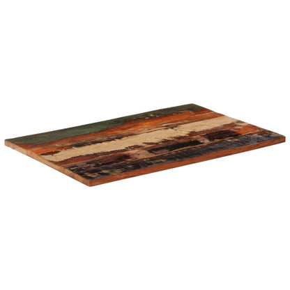 Tischplatte Rechteckig 60x90 cm 25-27 mm Altholz Massiv