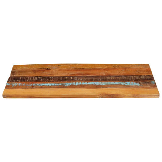 Tischplatte Rechteckig 60x100 cm 25-27 mm Altholz Massiv
