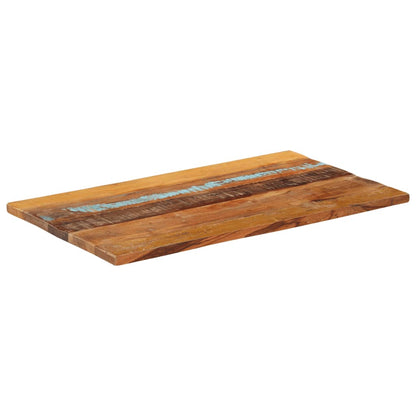 Tischplatte Rechteckig 60x100 cm 25-27 mm Altholz Massiv