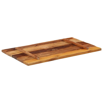 Tischplatte Rechteckig 60x100 cm 25-27 mm Altholz Massiv