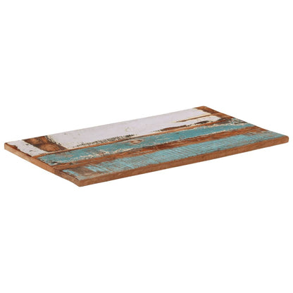 Tischplatte Rechteckig 60x100 cm 25-27 mm Altholz Massiv