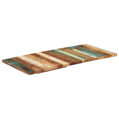 Tischplatte Rechteckig 60x120 cm 25-27 mm Altholz Massiv
