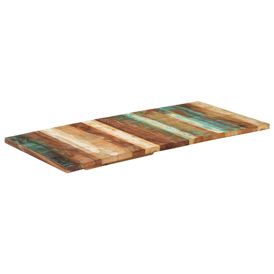 Tischplatte Rechteckig 60x120 cm 25-27 mm Altholz Massiv