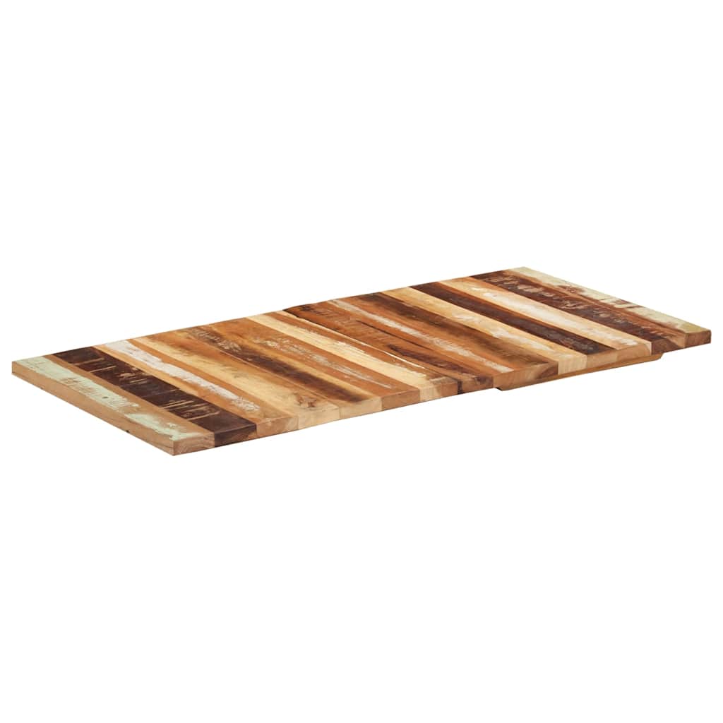 Tischplatte Rechteckig 60x120 cm 25-27 mm Altholz Massiv