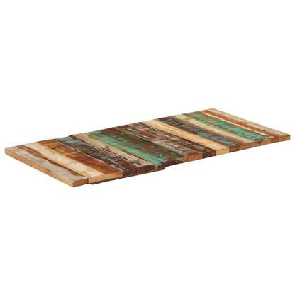 Tischplatte Rechteckig 60x120 cm 25-27 mm Altholz Massiv
