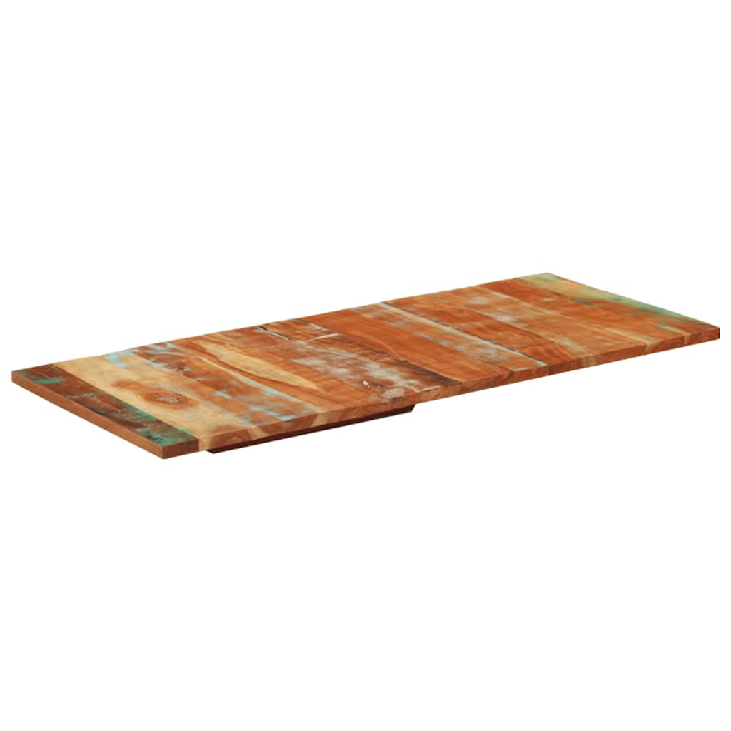 Tischplatte Rechteckig 60x140 cm 25-27 mm Altholz Massiv