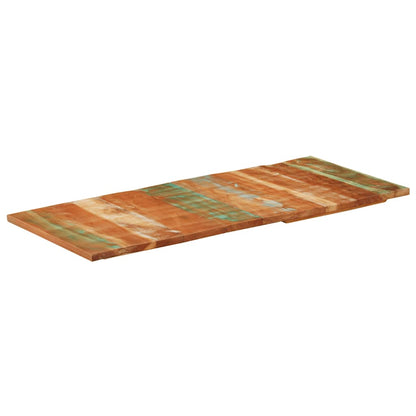 Tischplatte Rechteckig 60x140 cm 25-27 mm Altholz Massiv