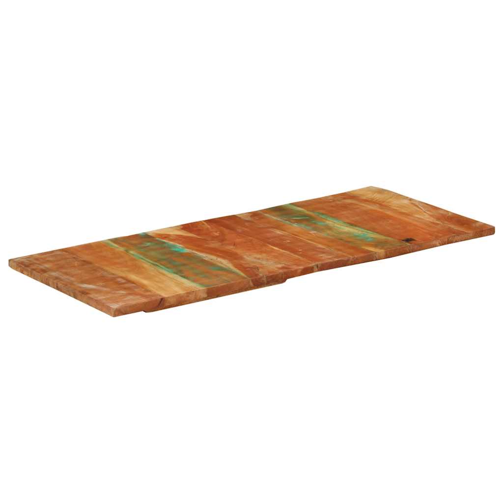 Tischplatte Rechteckig 60x140 cm 25-27 mm Altholz Massiv