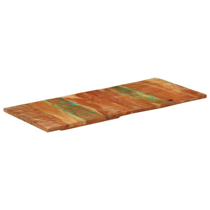 Tischplatte Rechteckig 60x140 cm 25-27 mm Altholz Massiv