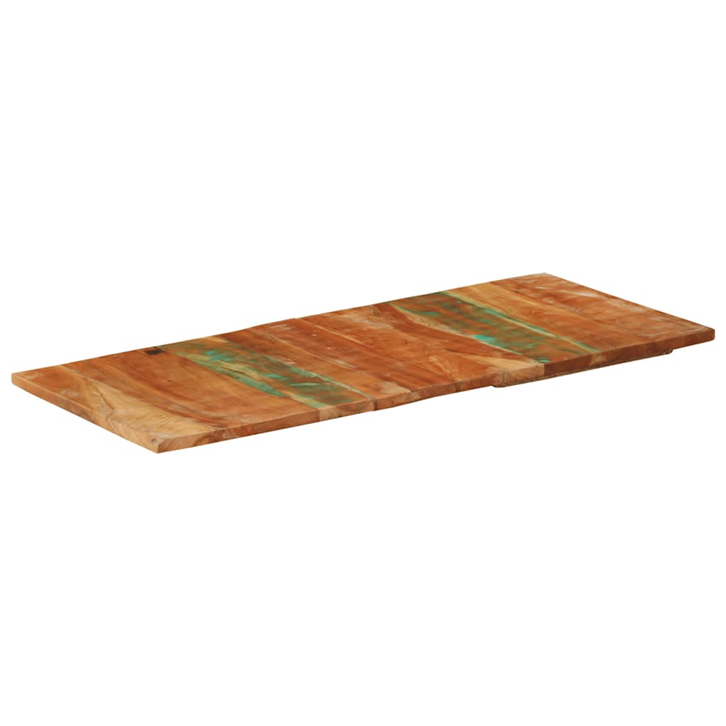 Tischplatte Rechteckig 60x140 cm 25-27 mm Altholz Massiv