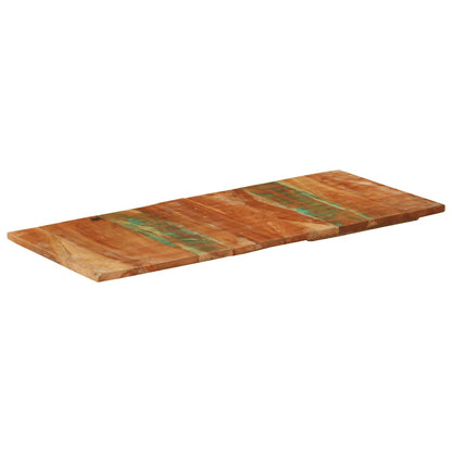 Tischplatte Rechteckig 60x140 cm 25-27 mm Altholz Massiv