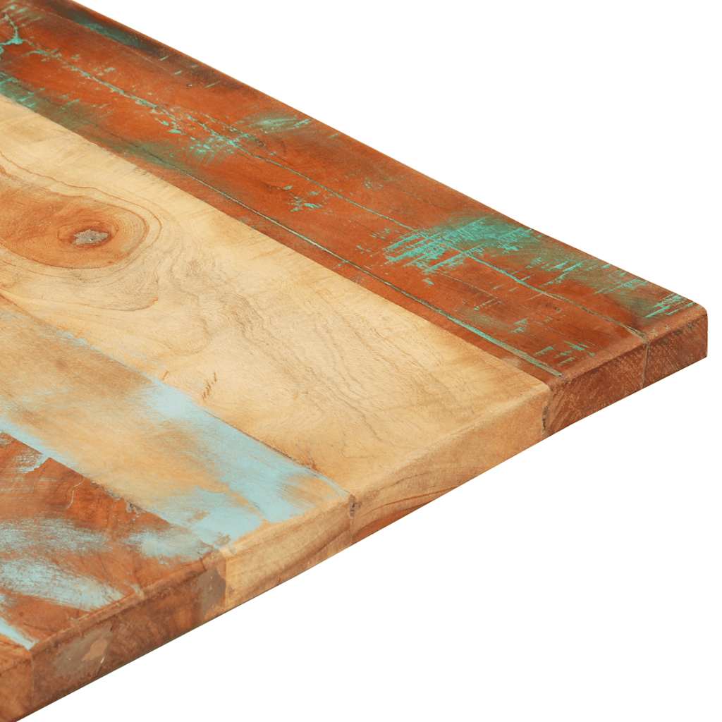 Tischplatte Rechteckig 60x140 cm 25-27 mm Altholz Massiv