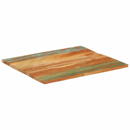 Tischplatte Rechteckig 70x80 cm 25-27 mm Altholz Massiv