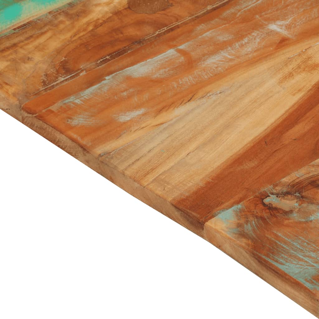 Tischplatte Rechteckig 70x80 cm 25-27 mm Altholz Massiv