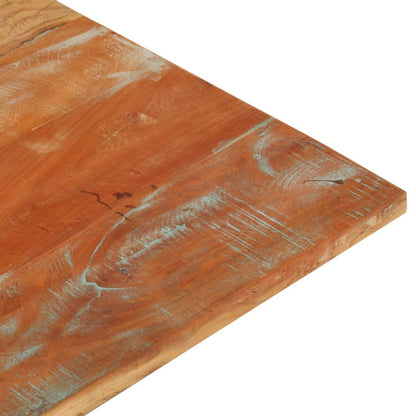 Tischplatte Rechteckig 70x80 cm 25-27 mm Altholz Massiv