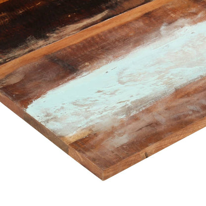 Tischplatte Quadratisch 80x80 cm 25-27 mm Altholz Massiv