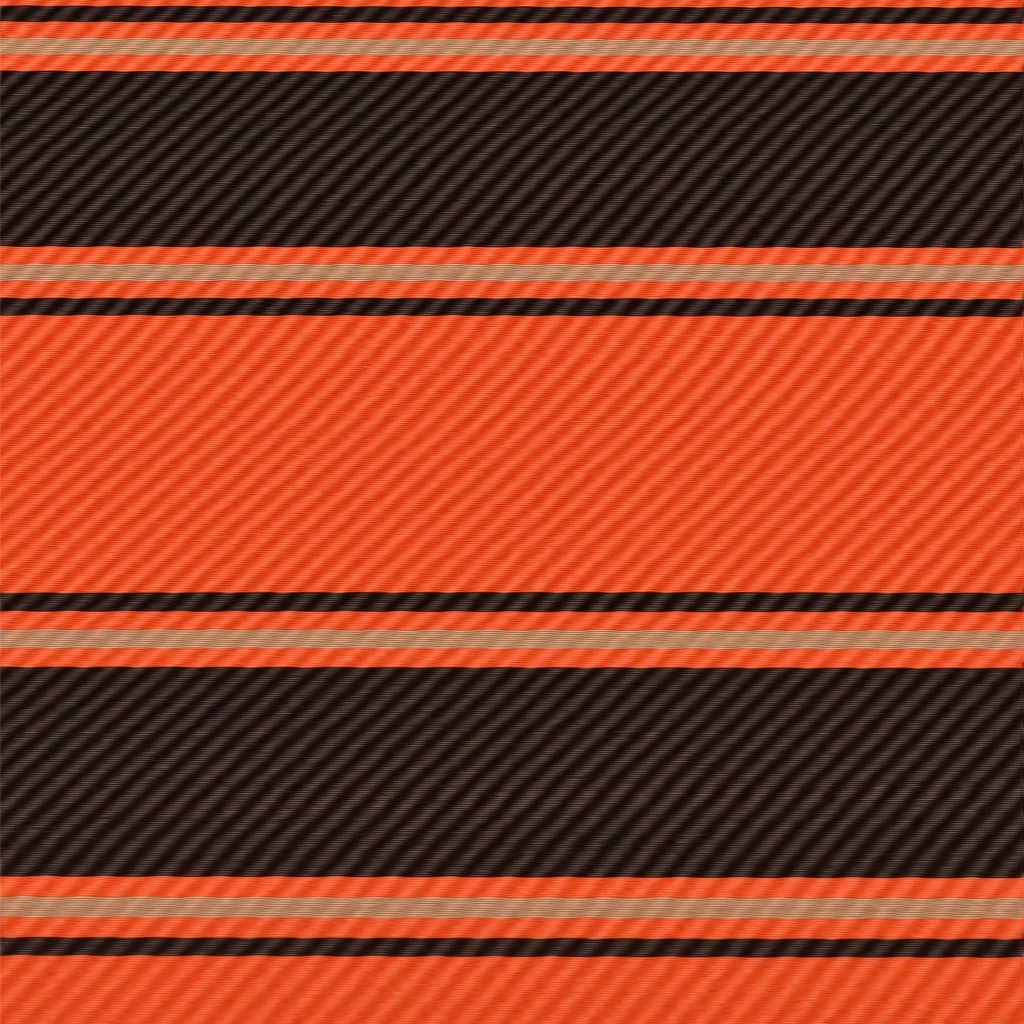 Einziehbare Markise 100×150 cm Orange und Braun
