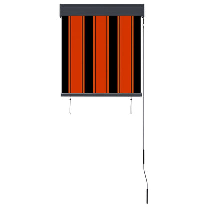 Außenrollo 60 x 250 cm Orange und Braun