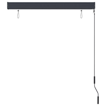 Außenrollo 120 x 250 cm Orange und Braun