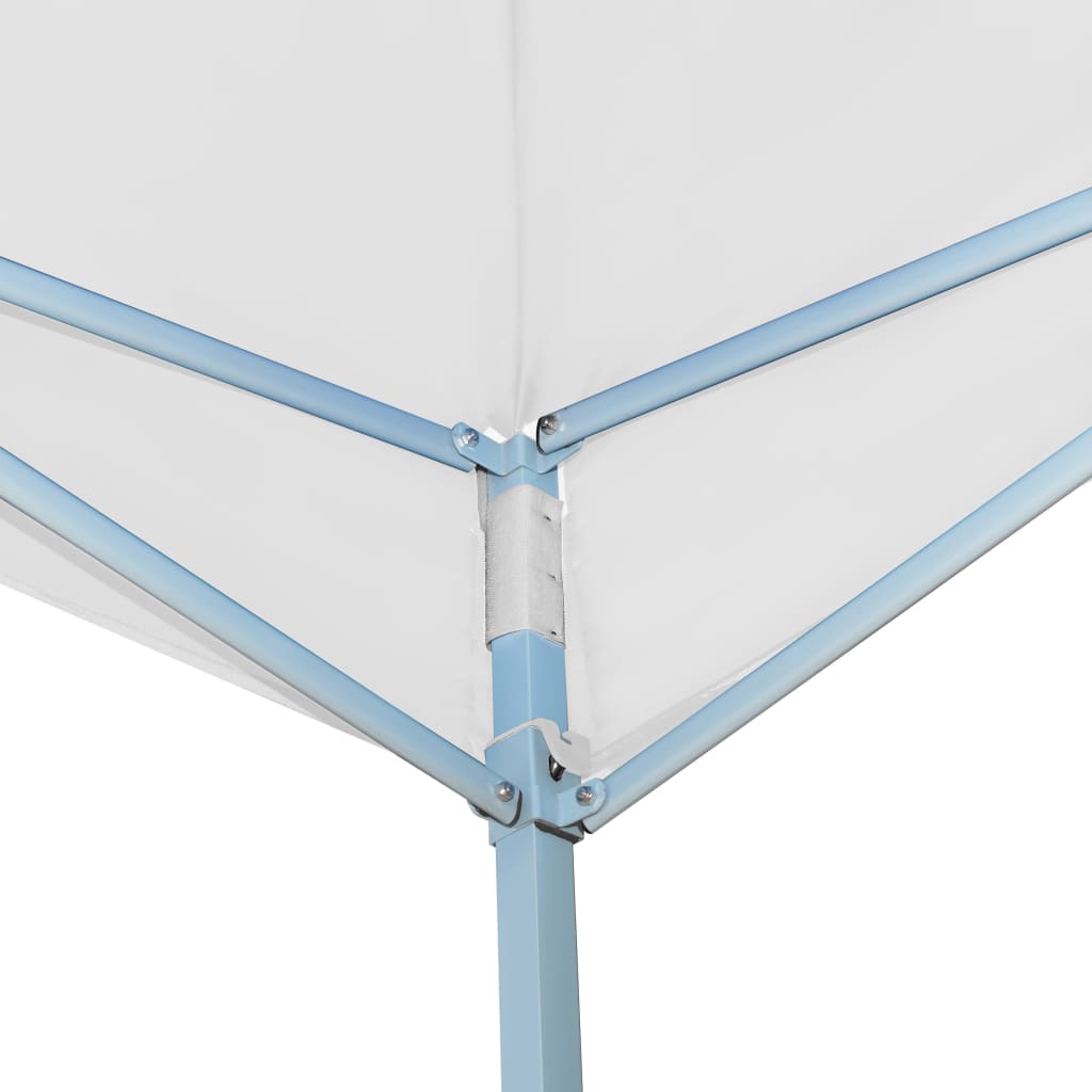 Pop-Up Partyzelt Faltbar 3 x 9 m Weiß