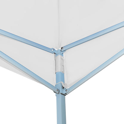 Pop-Up Partyzelt Faltbar 3 x 9 m Weiß