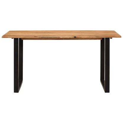 Esstisch 154x80x76 cm Massivholz Akazie