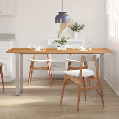 Esstisch 180×90×76 cm Massivholz Akazie