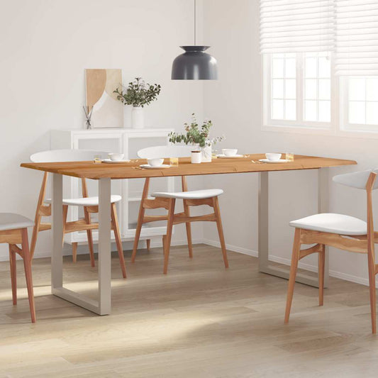 Esstisch 180×90×76 cm Massivholz Akazie