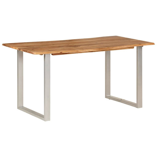Esstisch 154x80x76 cm Massivholz Akazie