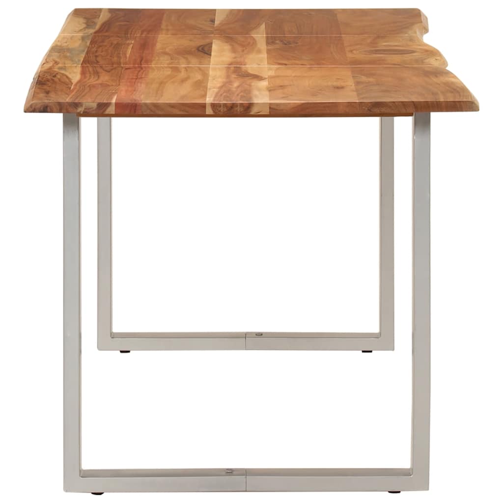 Esstisch 154x80x76 cm Massivholz Akazie