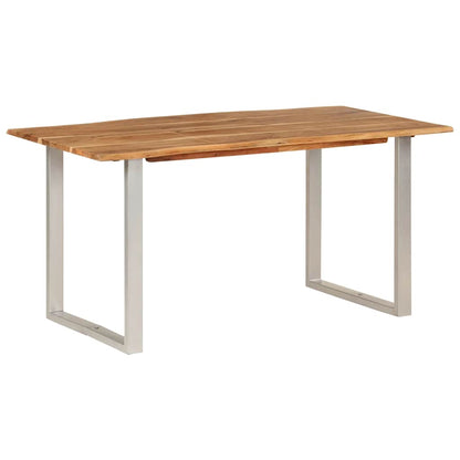 Esstisch 154x80x76 cm Massivholz Akazie