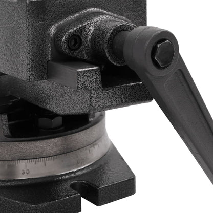 2-Achsen-Schraubstock Kippbar 100 mm