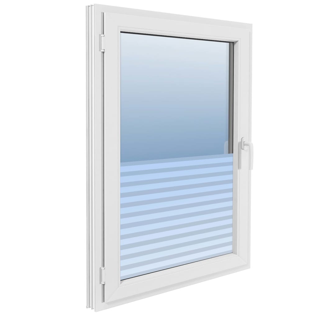 Fensterfolie Matt Streifen-Design 0,9x100 m PVC