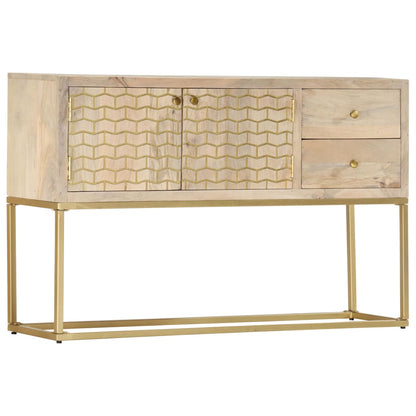 Skænk Gylden 120x30x75 cm massivt mangotræ
