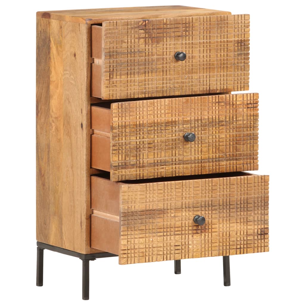 Skænk 45 x 30 x 75 cm massivt mangotræ