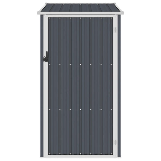 Gerätehaus Anthrazit 87x98x159 cm Verzinkter Stahl