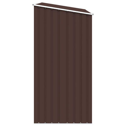 Havebrænde Opbevaring Brun 245x98x159 cm Galvaniseret Stål