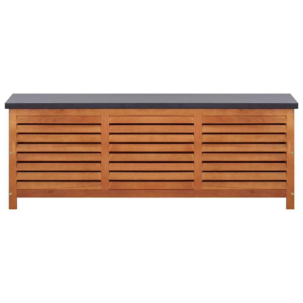 Gartenbox 150x50x55 cm Eukalyptus Massivholz