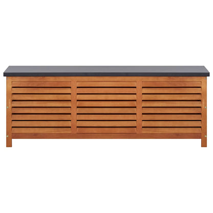 Gartenbox 150x50x55 cm Eukalyptus Massivholz