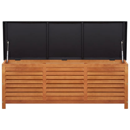 Gartenbox 150x50x55 cm Eukalyptus Massivholz