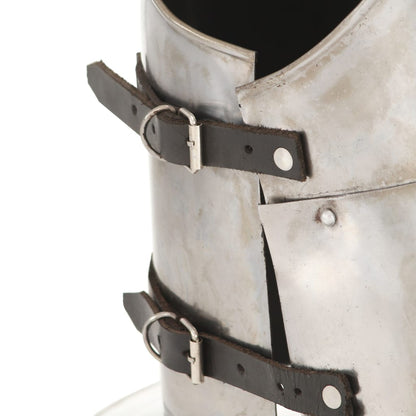 Mittelalterlicher Ritter-Brustpanzer Kürass LARP Replik Silbern Stahl