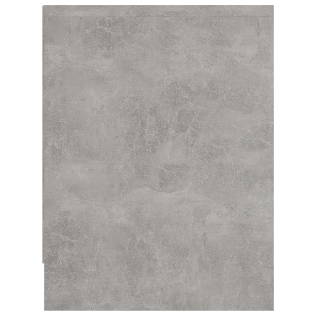 Nachttische 2 Stk. Betongrau 40x30x40 cm Holzwerkstoff
