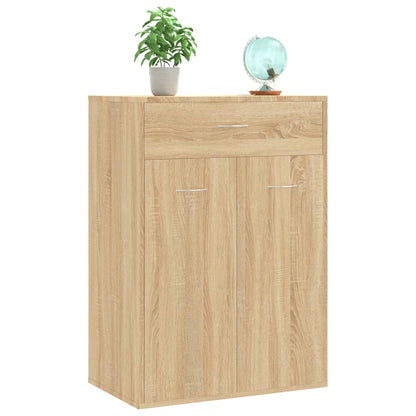 Schuhschrank Sonoma-Eiche 60x35x84 cm Holzwerkstoff