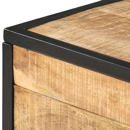 Couchtisch 70x50x33 cm Massivholz Mango