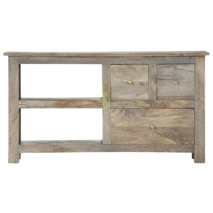 TV-Schrank 100x30x55 cm Massivholz Mango