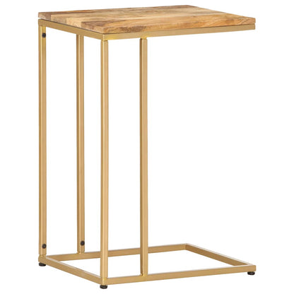 Beistelltisch 35x45x65 cm Massivholz Mango