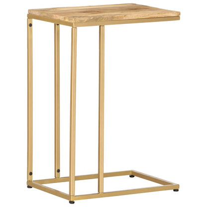 Beistelltisch 35x45x65 cm Massivholz Mango