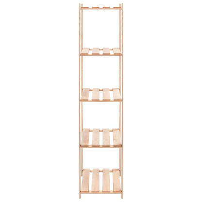Lagerregale 5 Böden 2 Stk. 80×38×170cm Kiefer Massivholz 250kg
